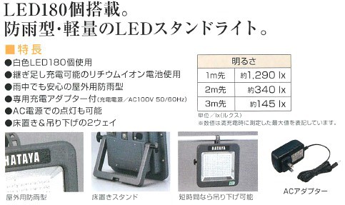 ハタヤリミテッド 充電式LEDケイ・ライト 屋外用 LWK-10 かんだ! ハタヤリミテッド 充電式LEDケイ・ライト 屋外用 LWK-10 かんだ!