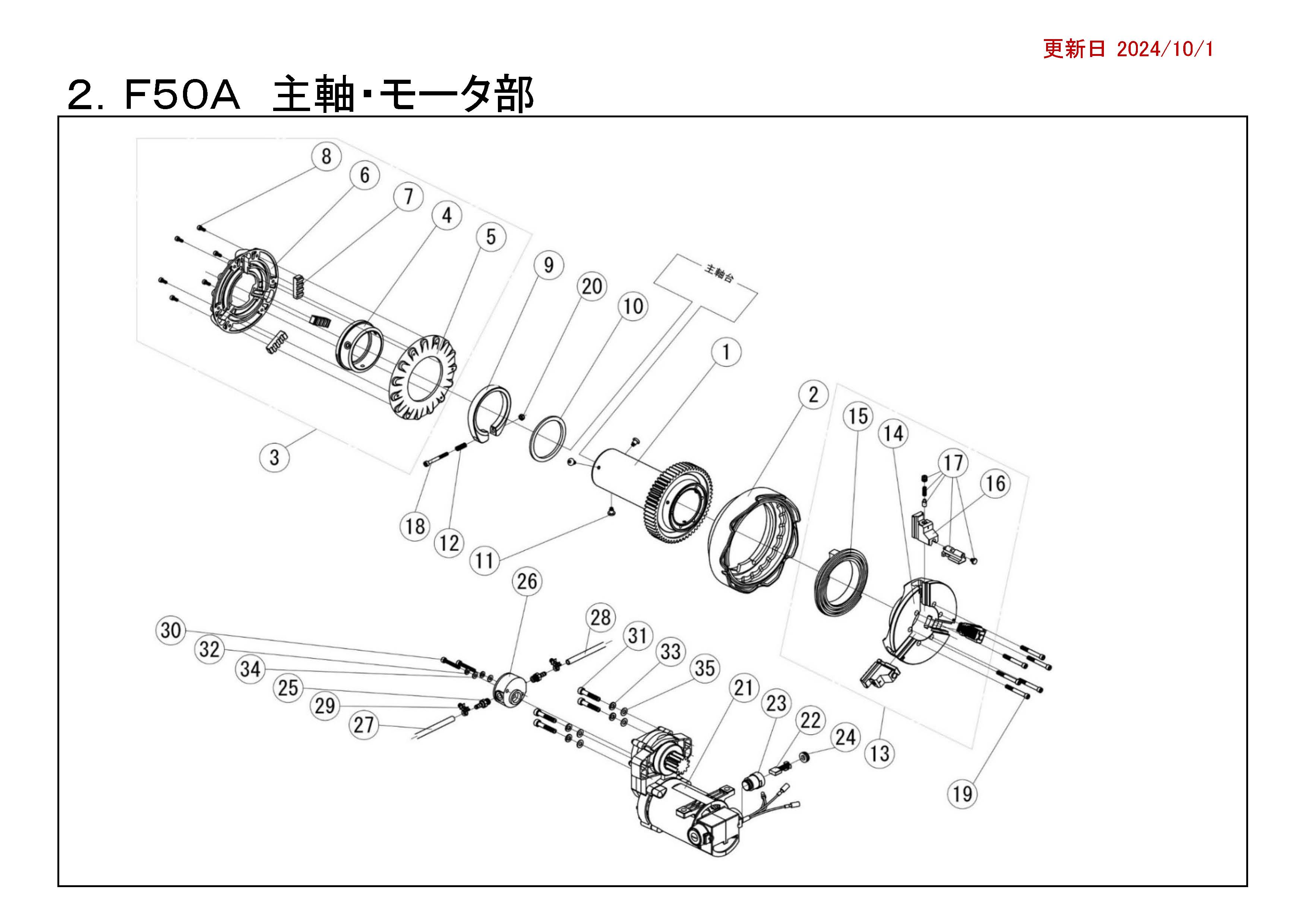 REXパイプマシン部品